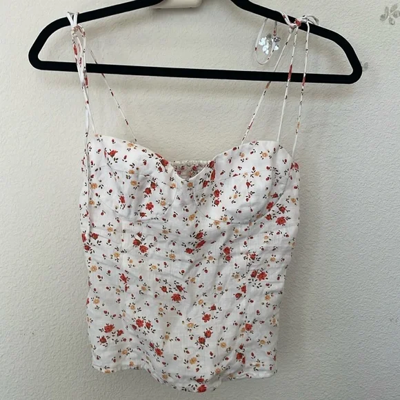 Reformation Liza Top Size 4 - Picture 1 of 11